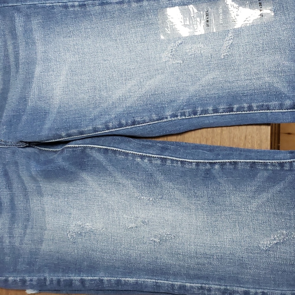 NWT Kancan Distressed Raw Hem Jeans sz 7 - Picture 4 of 7